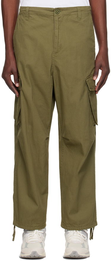 Cargo housut Carhartt WIP Cargo Pants With Flap Pockets Vihreä | I032983, 0