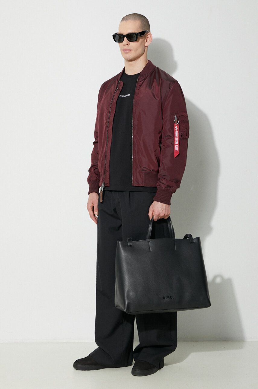 Bomber-takki Alpha Industries Bomber Jacket Violetti | 191103, 1