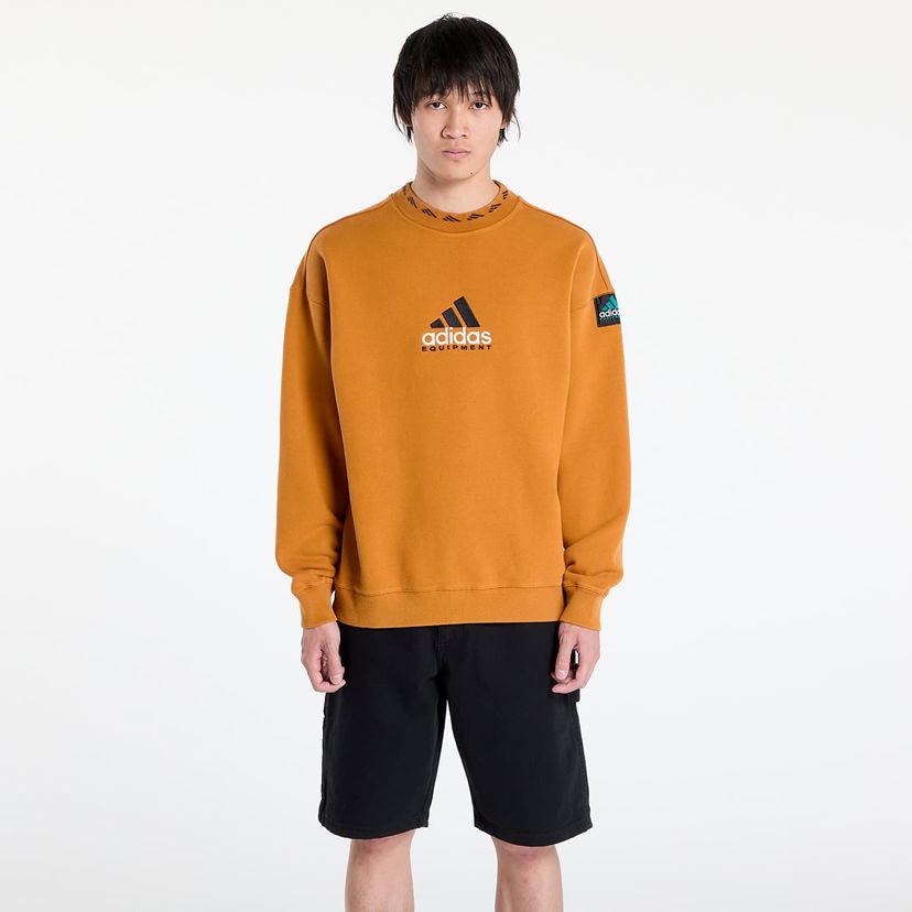 Huppari adidas Originals EQT Wash Crewneck Sweatshirt Oranssi | JX1569