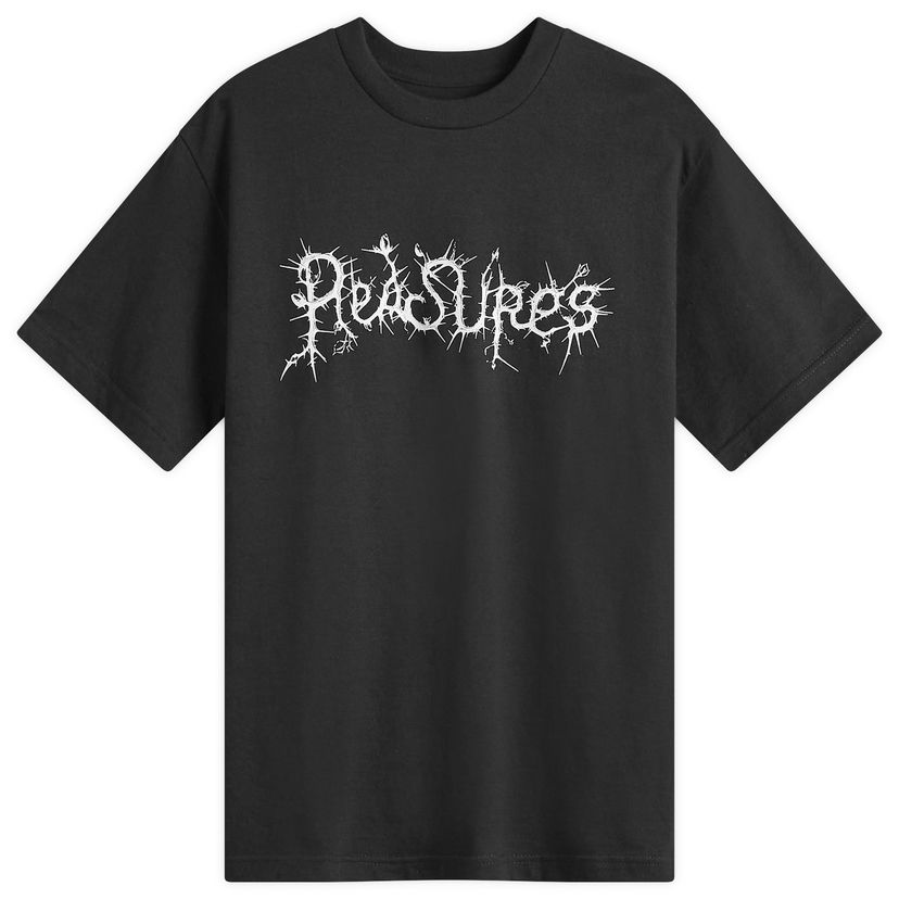 T-paita Pleasures Nature Black T-Shirt Musta | P24W037-BLACK