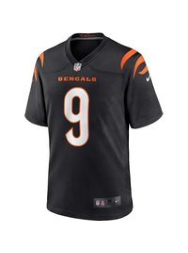 Jersey Nike NFL Cincinnati Bengals Joe Burrow Home Game Jersey Musta | 67NM-CAGH-9AF-2NM