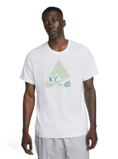T-paita Nike Kyrie Dri-FIT Basketball T-Shirt Valkoinen | DR7649-100