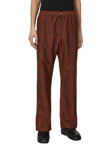 Verryttelyhousut Ahluwalia Blitta Track Pants Burgundia | M-AHLU-TR003-SS23-FA90  BK