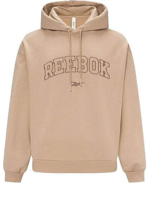 Huppari Reebok Logo Hoodie Beige | 23FRC351UGK0