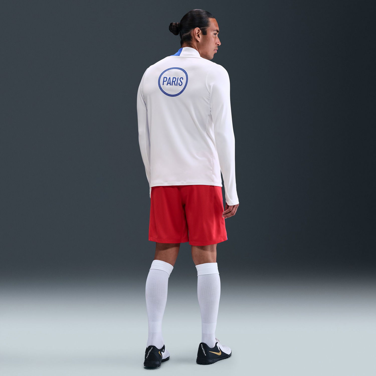 T-paita Nike Paris Saint-Germain Total 90 Strike Soccer Knit Drill Top Valkoinen | hm3356-101, 1