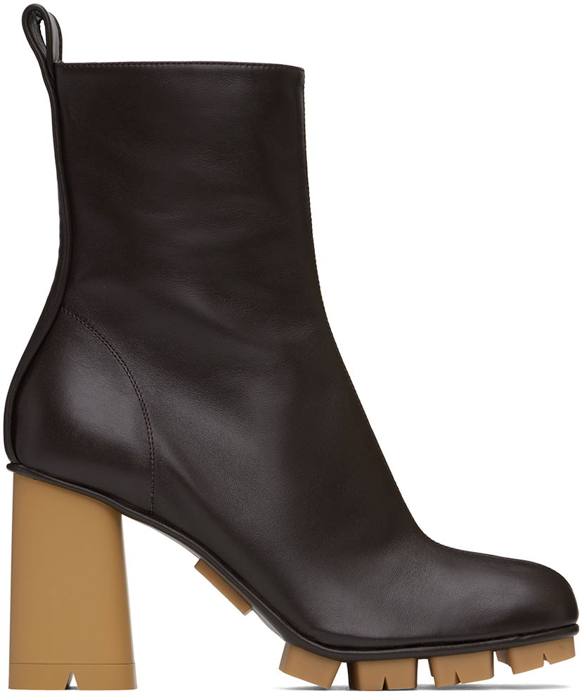 Tennarit ja kengät Bottega Veneta Shore Ankle Boots Ruskea | 796507 V4PS0