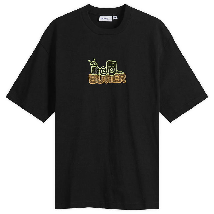 T-paita Butter Goods Snail Graphic Tee Musta | BG253106-BLK