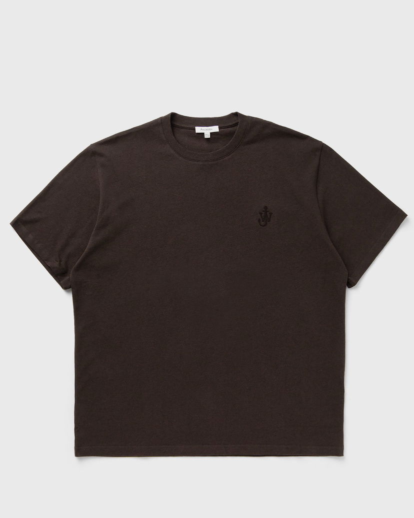 T-paita JW Anderson Anchor Embroidered T-Shirt Ruskea | JT0257-PG1510-687