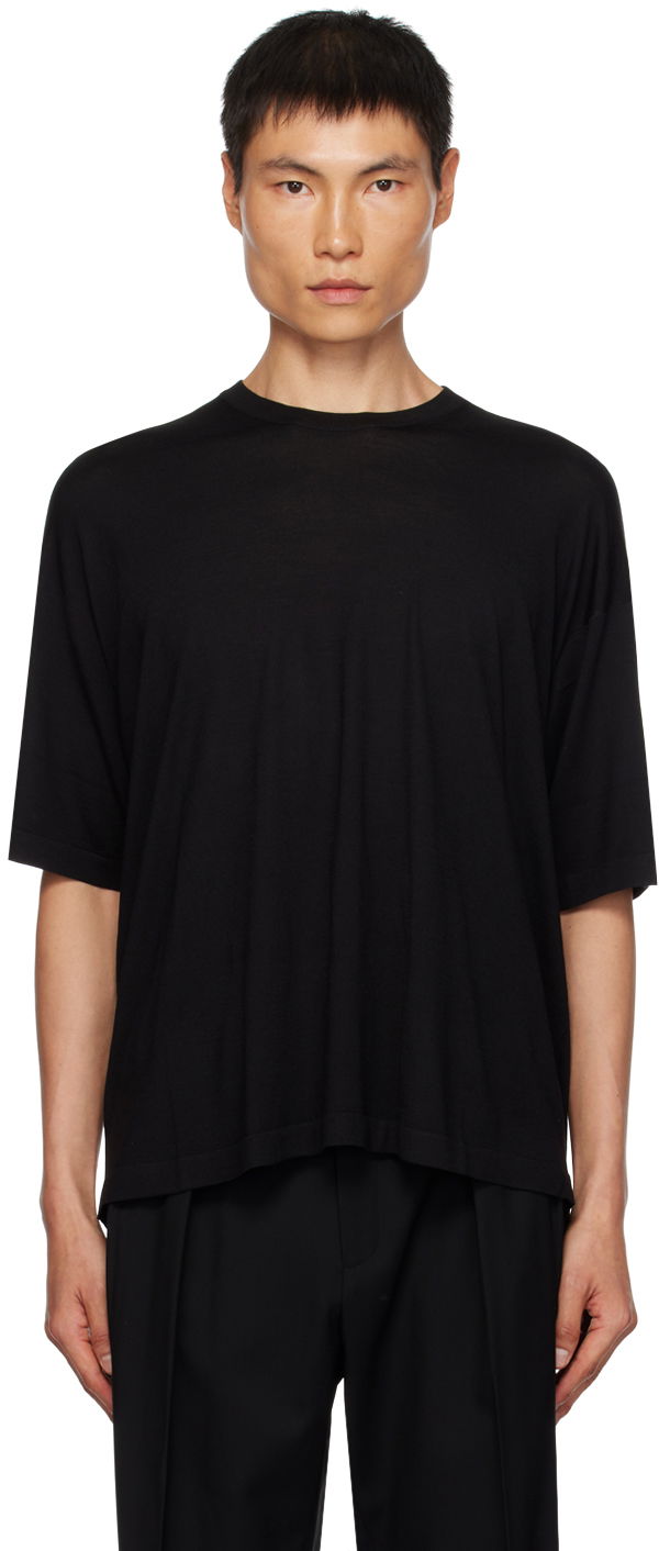 T-paita The Row Relaxed Fit T-Shirt Musta | 269-Y590
