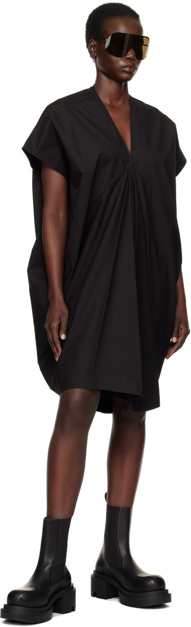 Mekko Rick Owens Rick Owens Hollywood Tommykite V Minidress Musta | RP01E7556 P, 3