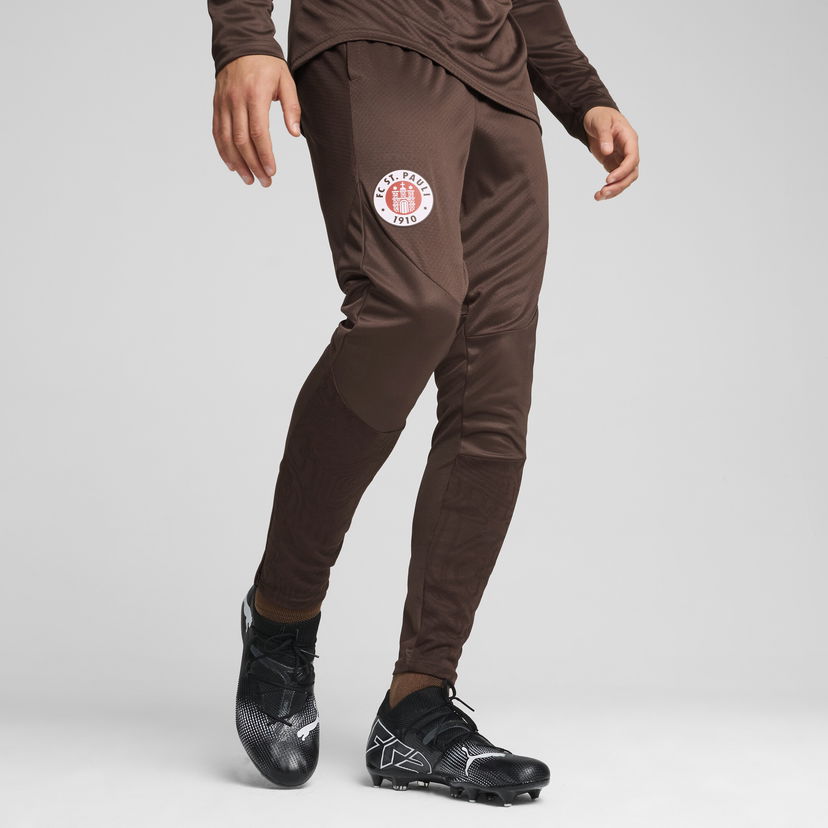 Verryttelyhousut Puma FC St. Pauli Men's Training Pants Ruskea | 778725_05