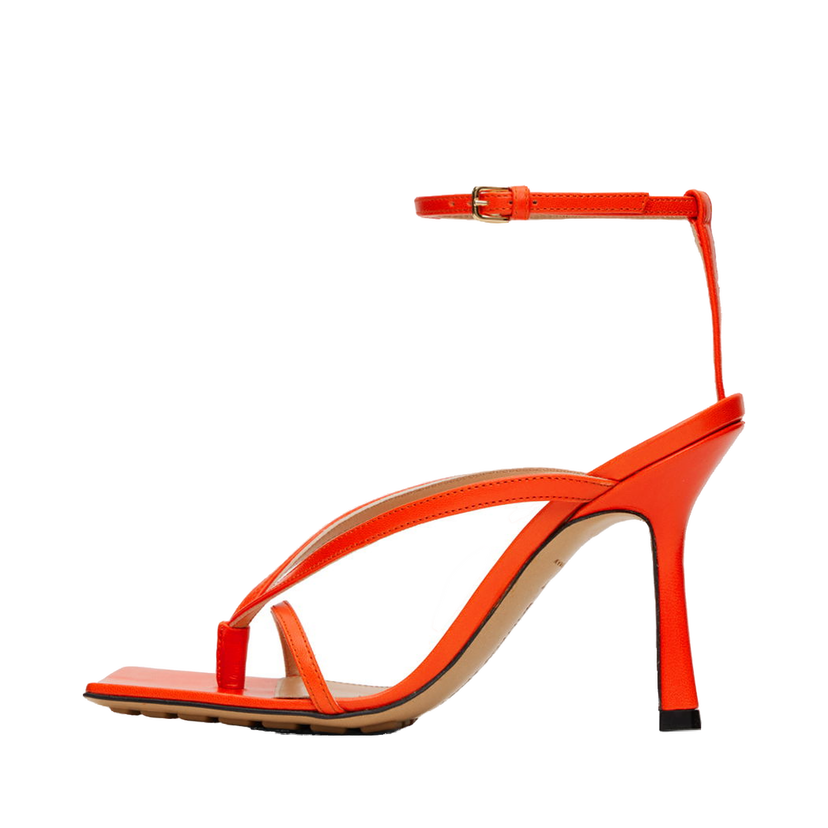 Tennarit ja kengät Bottega Veneta Stretch Strap Sandals "Orange" Oranssi | 608835 VBSF0