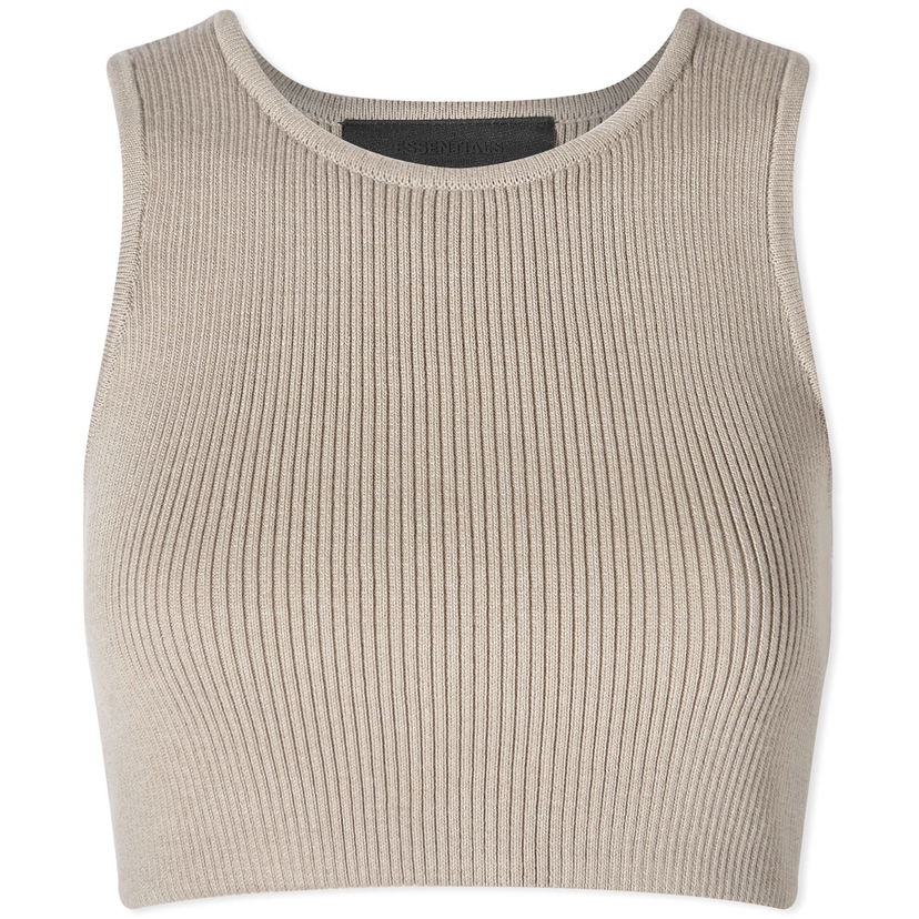 Tankkitoppi Fear of God Sport Ribbed Tank Top Beige | 192BT235344FW