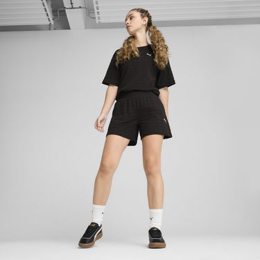 Shortsit Puma ESS Elevated Structured 5" High-Waisted Shorts Musta | 685028_01, 2
