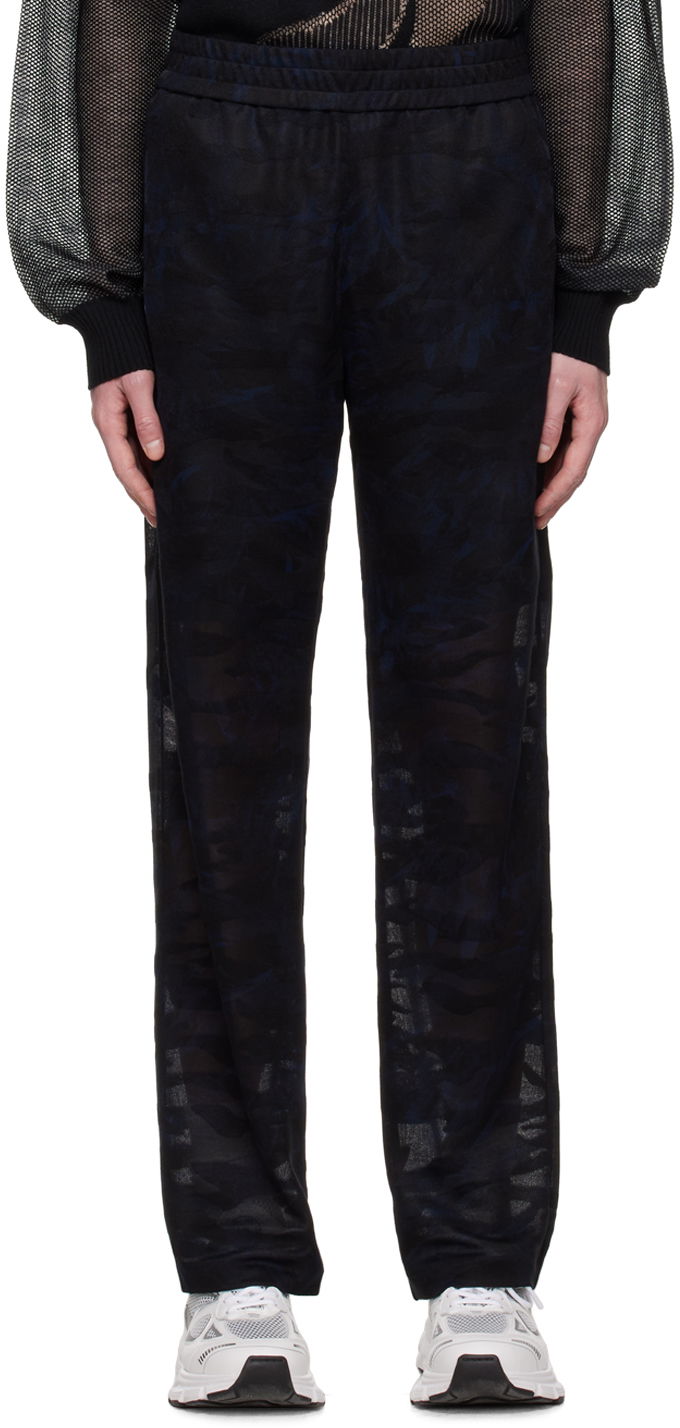 Verryttelyhousut Feng Chen Wang Feng Chen Wang Camouflage Trousers Musta | FMS15TR20