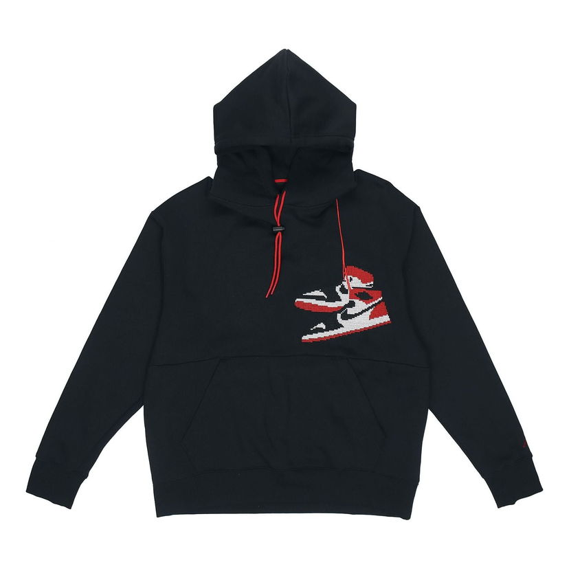 Huppari Jordan Jordan Jumpman Holiday Fleece Hoodie Musta | CT3458-010