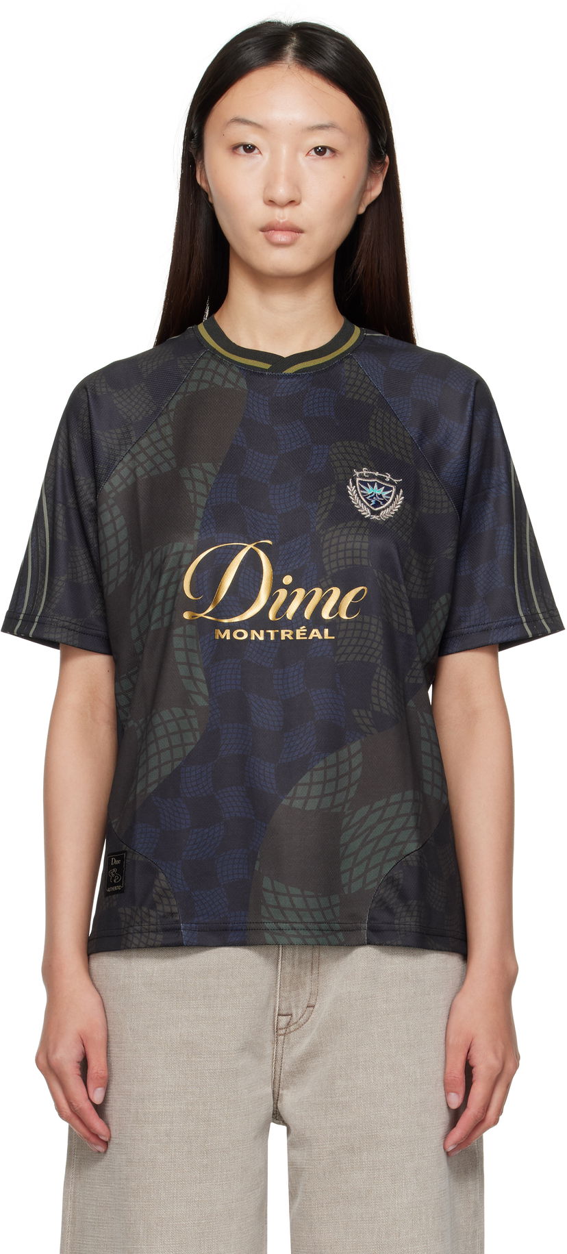 Jersey Dime Dime Checkered Home Jersey Musta | DIMESU254BLK