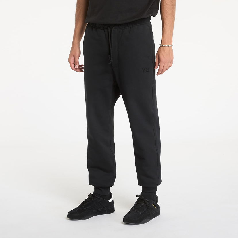 Verryttelyhousut Y-3 Brushed Terry Cuffed Pant Black Musta | IW0070