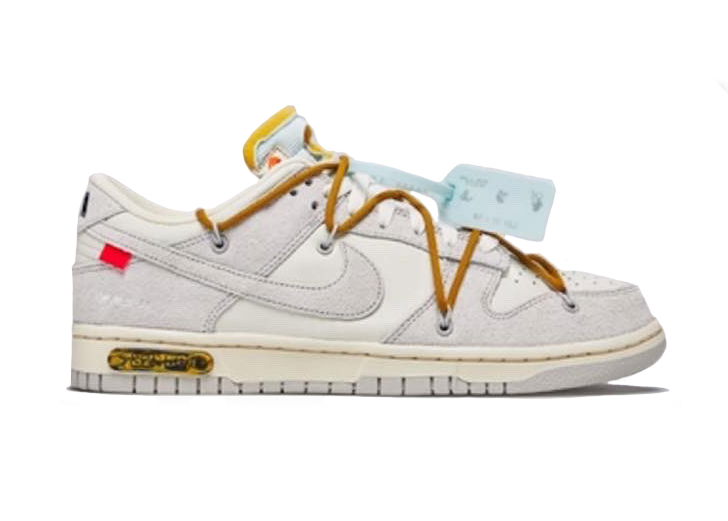 Tennarit ja kengät Nike Dunk Low Off-White Lot 37 Harmaa | DJ0950-105, 0