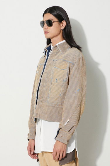 Takki ADER ERROR Corduroy Trucker Jacket Beige | BMADFWJK1603, 3