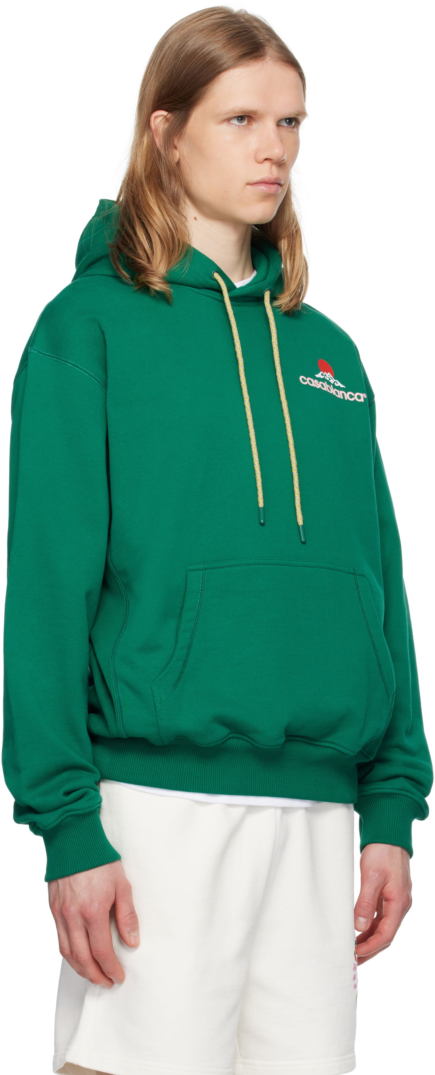 Huppari Casablanca Casablanca Montagne Hoodie Vihreä | MPF25-JTP-292-03, 1