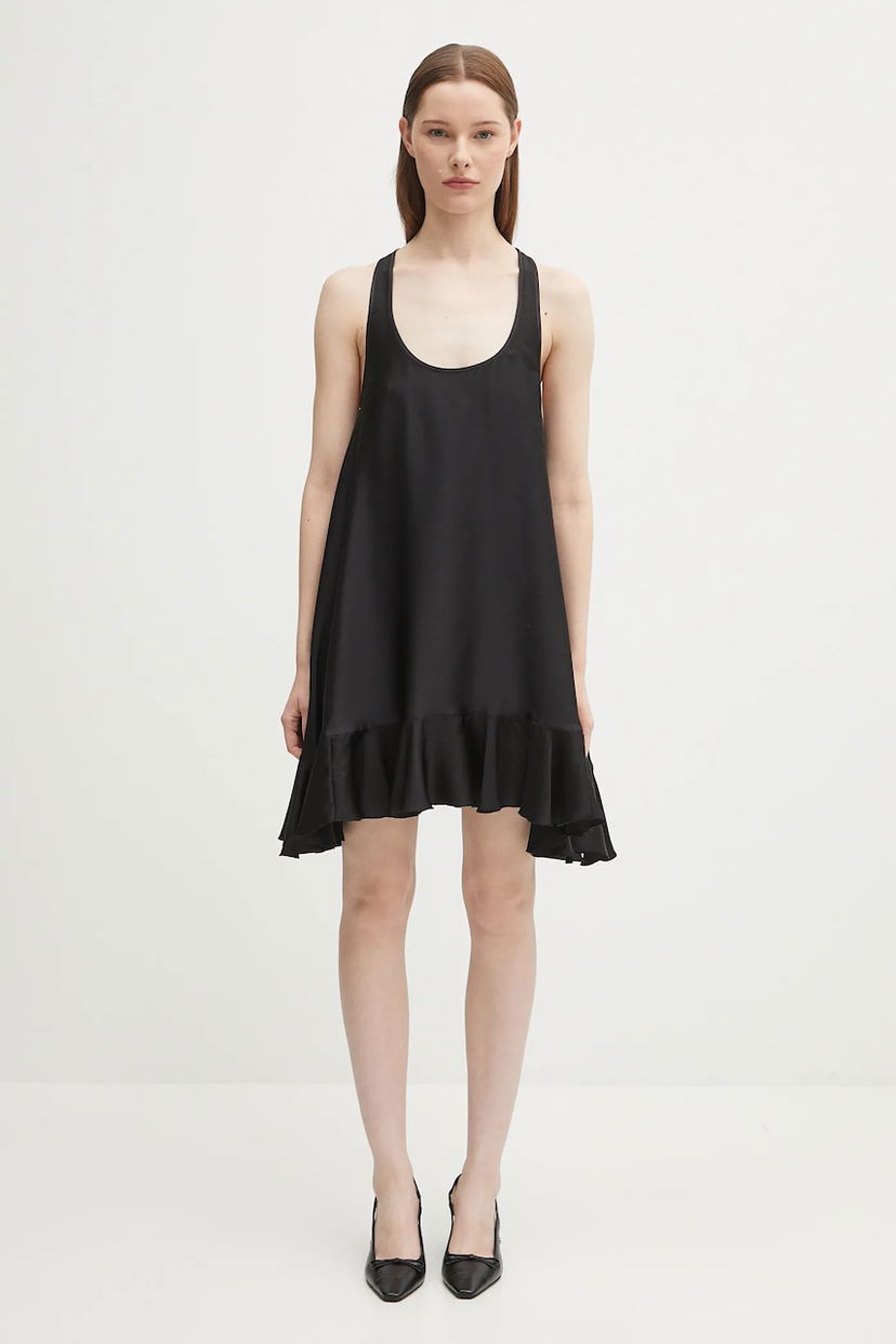 Mekko Anine Bing Anine Bing Lilith Mini Dress Musta | A.02.11131