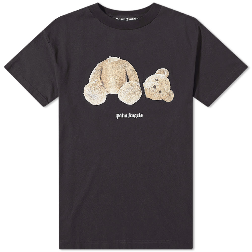T-paita Palm Angels Kill The Bear Tee Musta | PMAA001C99JER0141060, 0