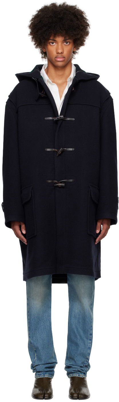 Takit Maison Margiela Toggle Coat Sininen | S50AA0153 M35230