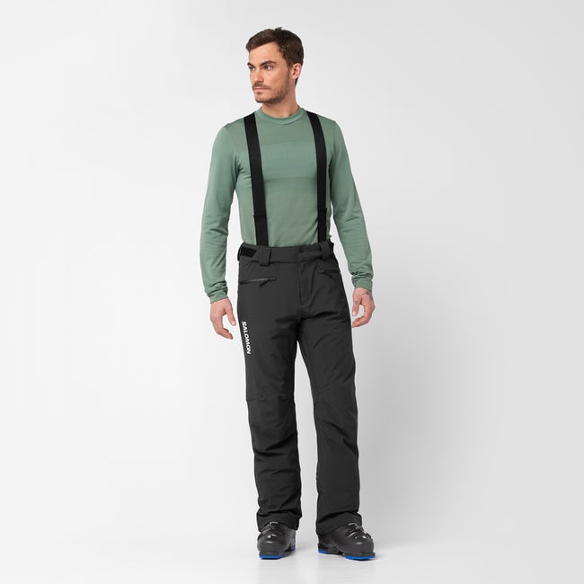 Housut Salomon Ski Pants Edge Musta | LC2150900