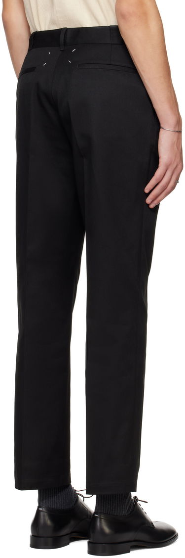 Housut Maison Margiela Maison Margiela Gabardine Trousers Musta | S50KA0661 S54042, 2