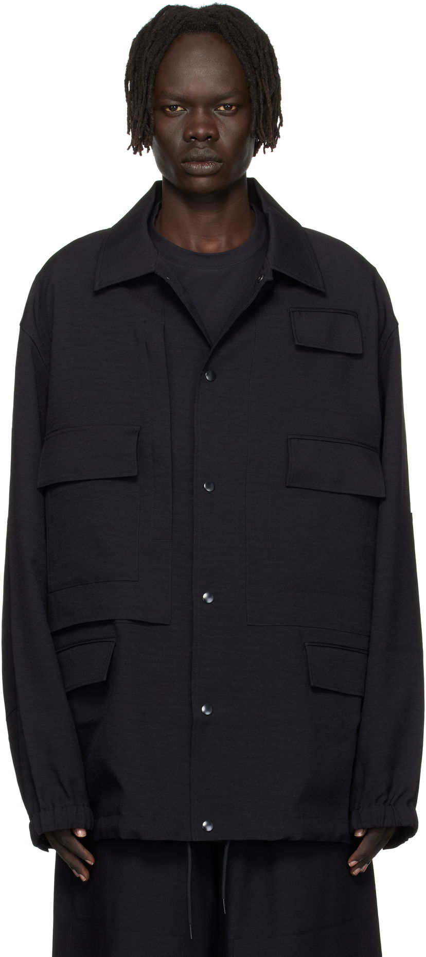 Takki Y-3 Y-3 Sport Uniform Coach Jacket Musta | JX7291