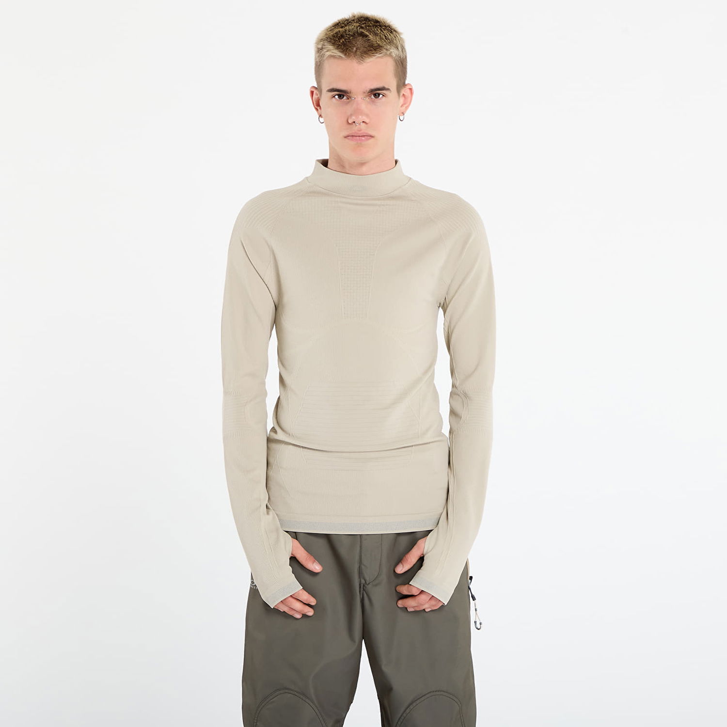 T-paita OAKLEY Oakley Latitude Soar Base Layer Top Beige | FOA407466-68S, 0