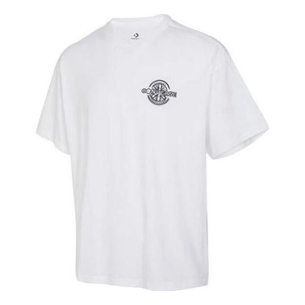 T-paita Converse Biking World Graphic Tee Valkoinen | 10025241-A02, 0