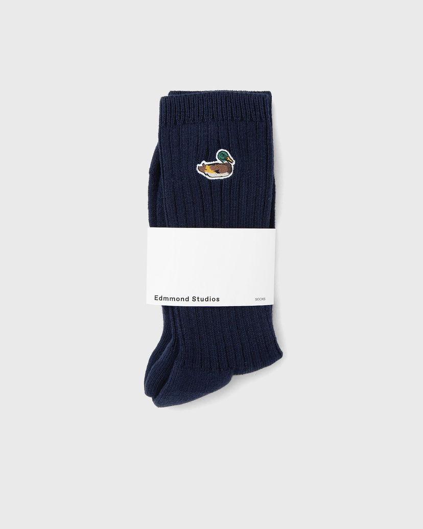 Sukat Edmmond Studios Duck Socks Tummansininen | 125-94-01590