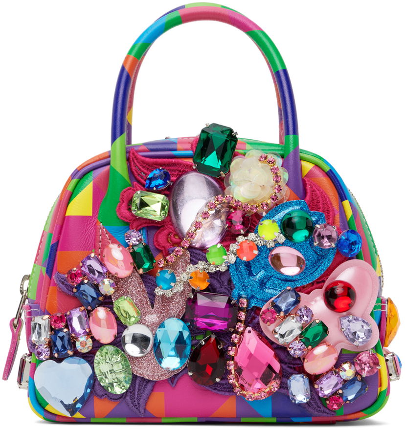 Käsilaukku Comme des Garçons Comme des Garçons Crystal-Cut Bag Monivärinen | GM-K202-051