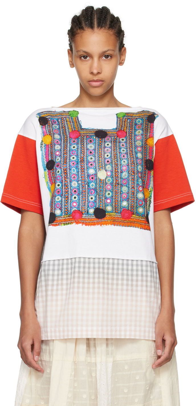 T-paita Comme des Garçons Comme Des Garçons Printed T-Shirt Monivärinen | TM-T001-051