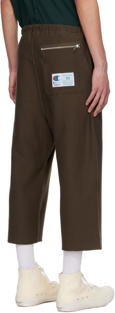 Verryttelyhousut UNDERCOVER Undercover Champion Edition Sweatpants Ruskea | UC1E4512, 2