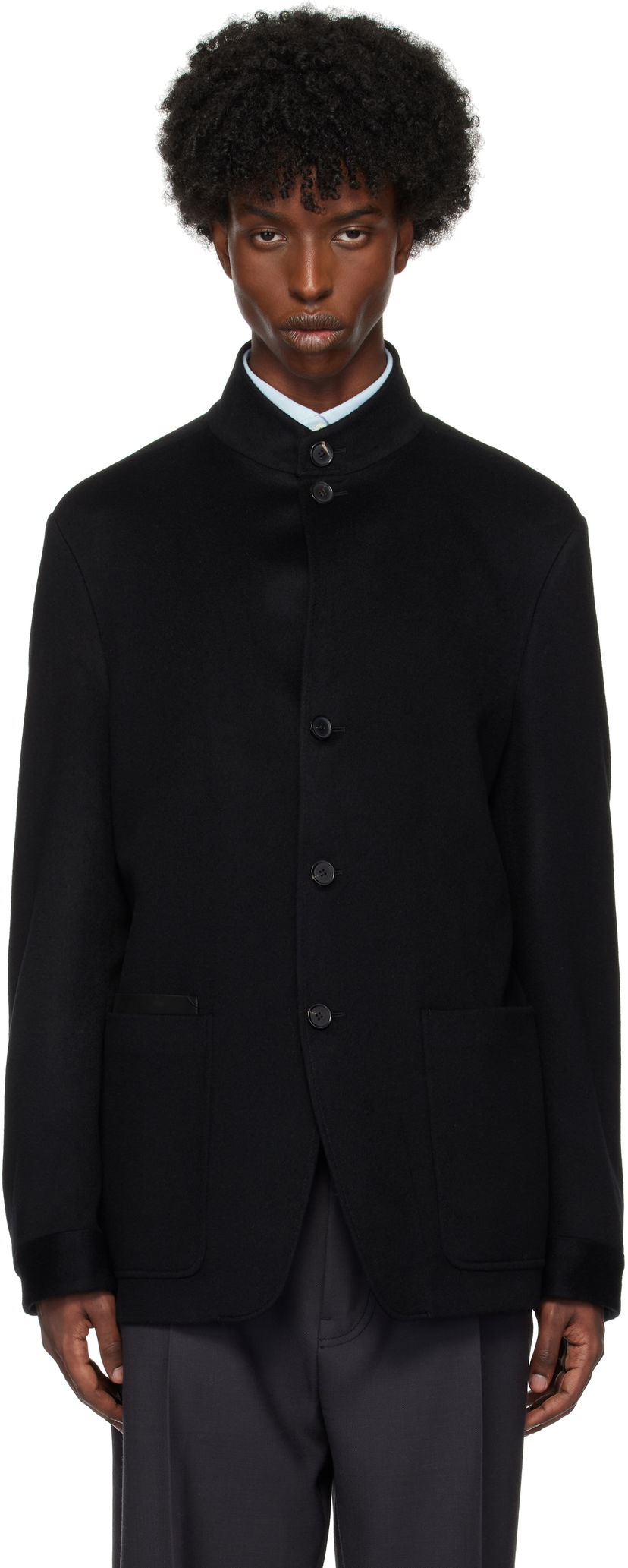 Takit ZEGNA Cashmere Jacket Musta | 869C79A8-1VHKQ0