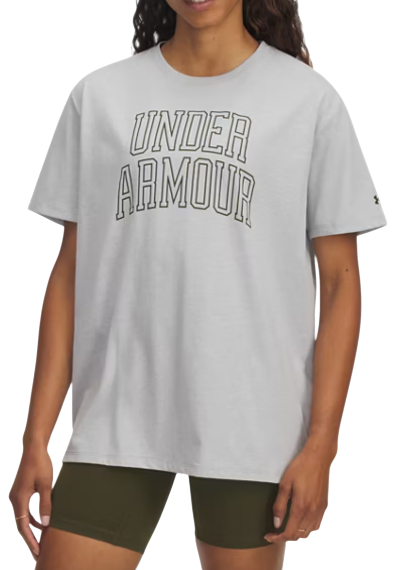 T-paita Under Armour Under Armour Rival OS Campus T-Shirt Harmaa | 6007883-011