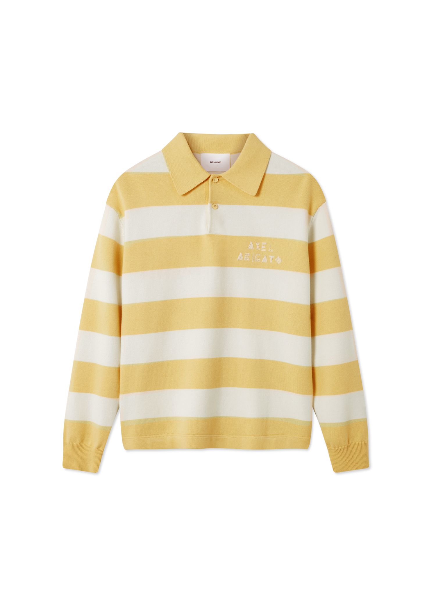 Villapaita AXEL ARIGATO Frey Striped Long-sleeved Polo Sweater Monivärinen | A3315003, 0