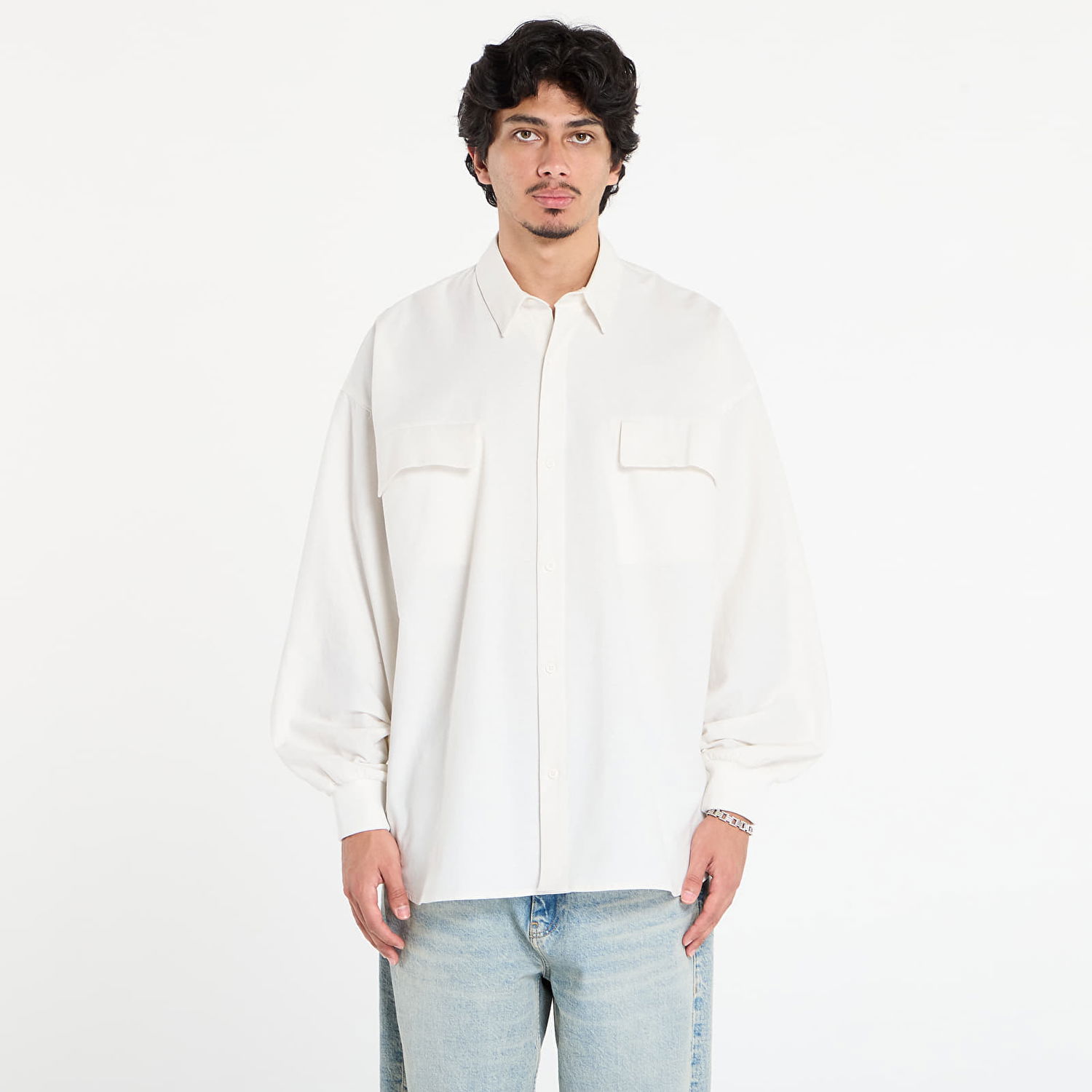 Paita Fear of God Fear of God Essentials Oxford Shirt Valkoinen | 186SP254424F-323, 0