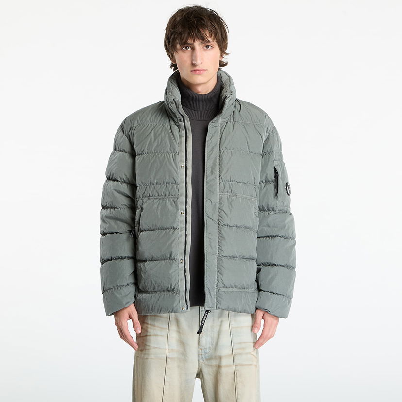 Puffer takki C.P. Company Chrome-R Down Jacket Gunmetal Grey Harmaa | 19CMOW012A005904G-921