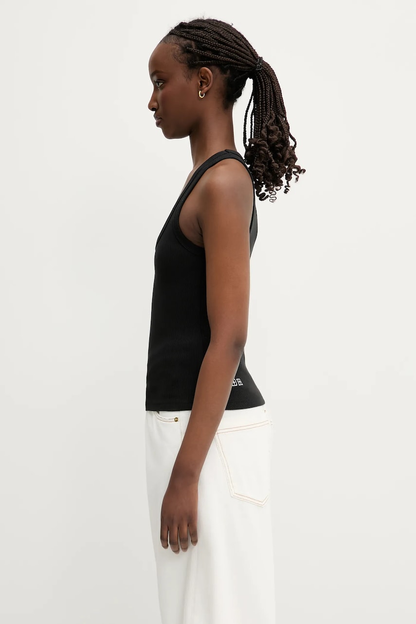 Tankkitoppi Ksubi KSUBI Stacked Origin Tank Top Musta | WPS24TA006, 1