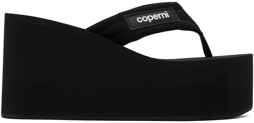 Vaatteet Coperni Coperni Wedge Sandals Musta | COPSH09440, 0