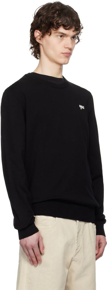 Villapaita A.P.C. A.P.C. Neville Crewneck Sweater Musta | COGDK-H23394, 1