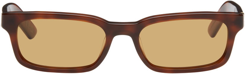 Aurinkolasit RETROSUPERFUTURE RETROSUPERFUTURE Gesto Square Sunglasses Ruskea | 1RA