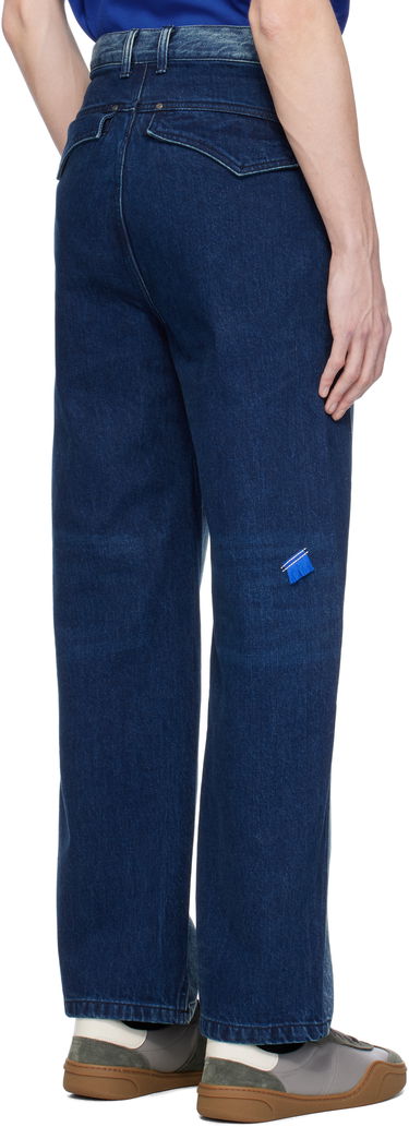 Jeans ADER ERROR ADER error Two-Tone Pinstriped Jeans Sininen | BO01SSJE0104BL, 2