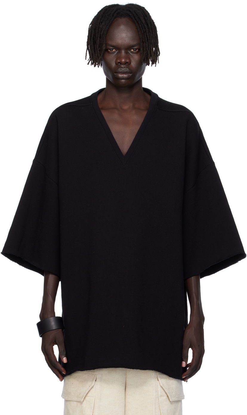 T-paita Rick Owens Rick Owens Concordians V Tommy T-Shirt Musta | RU02E1279 JTC