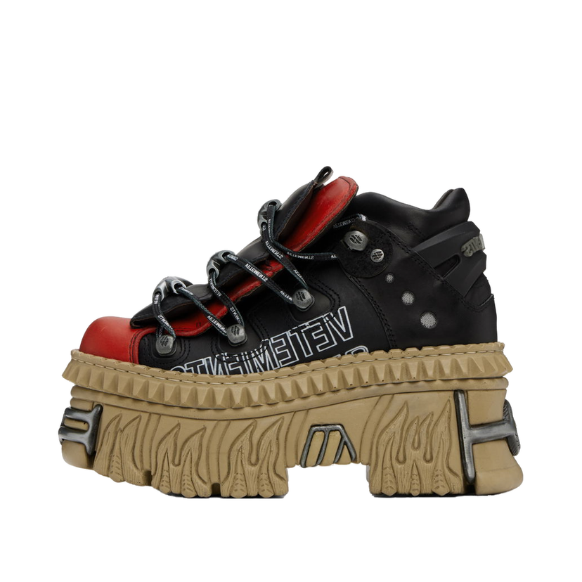Tennarit ja kengät VETEMENTS New Rock Edition Platform Sneakers Musta | UA65SN100L