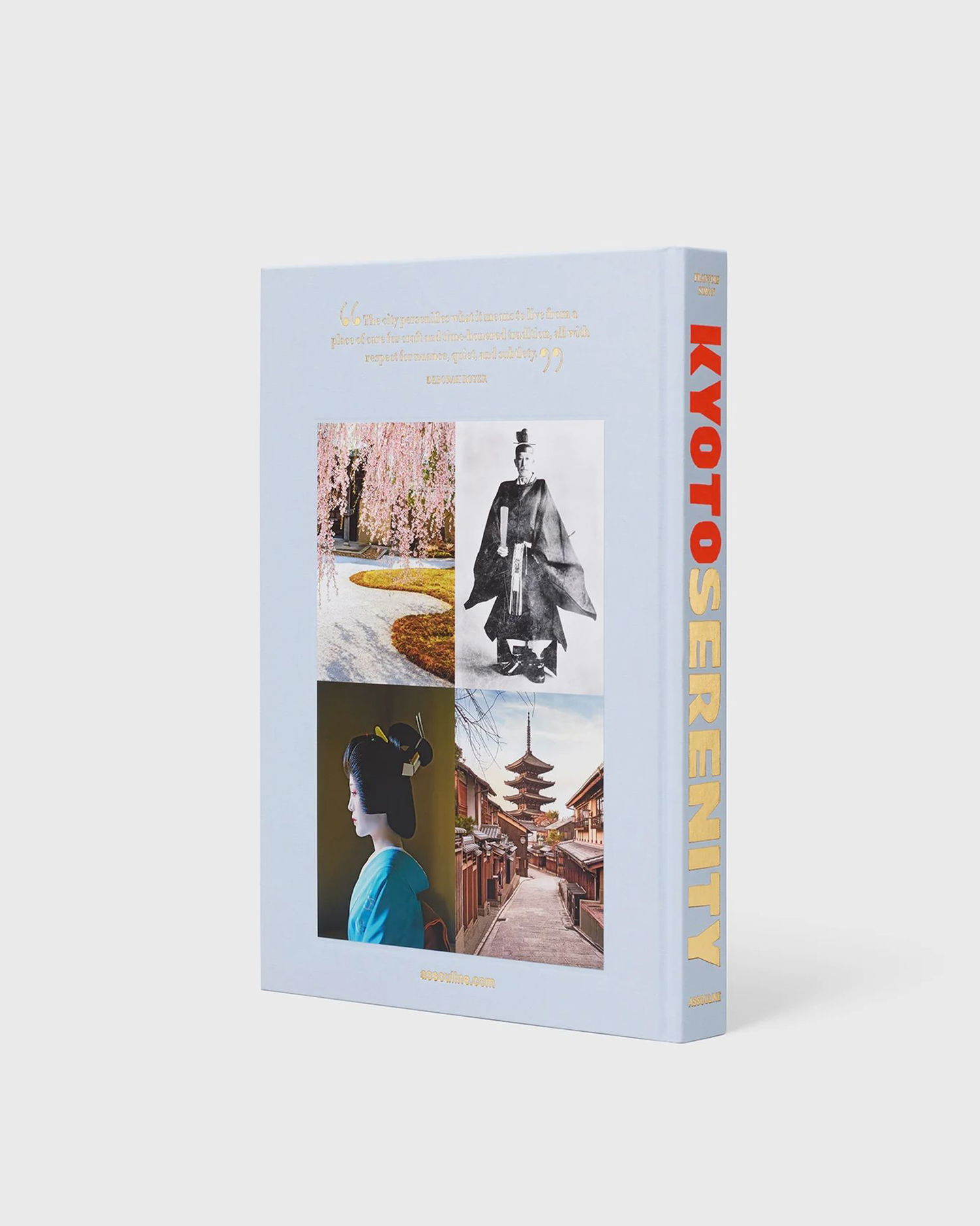 Kirja ja lehti ASSOULINE Art & Design Book Kyoto Serenity Sininen | 9781649803528, 1